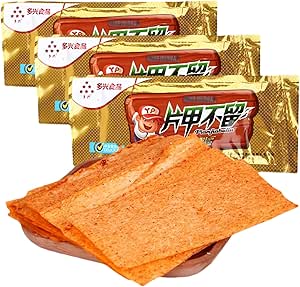 MKSDDF - Latiao Latioa Китайские закуски Азиатские закуски Острые закуски из лапши Острые ломтики Китайские острые полоски 16 г * 5 упаковок