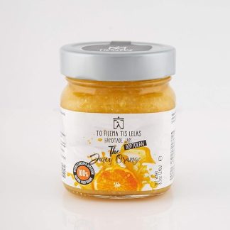 To Filema Tis Lelas — Апельсиновое варенье ручной работы без добавления сахара — Сочный апельсин, 240 г, 2 штуки в упаковке