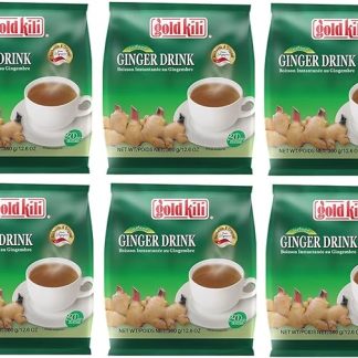 Набор из 6 пакетиков имбирного напитка Gold Kilii [6 x 20 x 18 г] (большая упаковка).