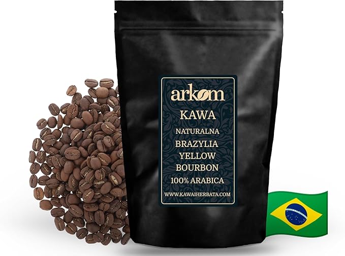 Кофейные зерна арабики Arkom Brazil Yellow Bourbon, 100 г