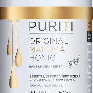PURITI Manuka Honey MGO 200+ из Новой Зеландии, 250 г