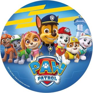 Декоративная вафельная фигурка Dekora Paw Patrol для украшения торта, лицензированный цветной продукт, 20 см, один размер, 6,3 г.