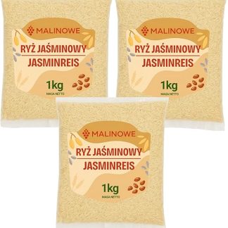 Набор риса с малиной и жасмином, 3 x 1 кг, высокое качество. Рекомендую!