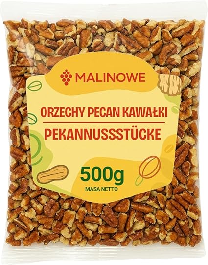 Орехи пекан с малиной, маленькие, 500 г, высококачественные.