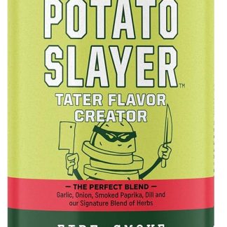 Овощная приправа Fire & Smoke Society с добавкой для картофеля, специи для гриля и подогрева пищи, порошок для гриля, картофеля, картофеля фри, чеснока, лука, трав, XL, 295 мл