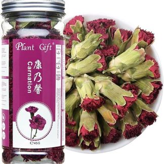 Сушеные цветы гвоздики Plant Gift 45 г/1,58 унции. Сушеные цветы гвоздики, рассыпной травяной чай, натуральный и органический китайский чай - детокс - съедобные цветы.