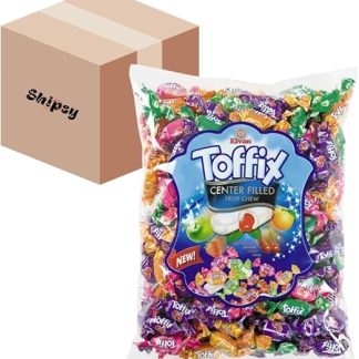 Фруктовые конфеты Elevan Toffix со 100% фруктовым соком + коробка Shipsy