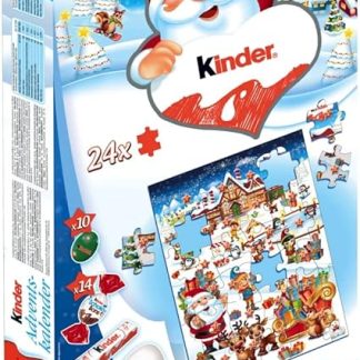 Календарь Kinder Advent Calendar в виде пазла и различные шоколадные конфеты, календарь 311 г.