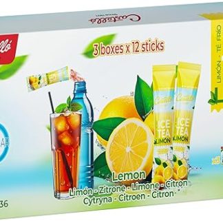 Castello с 1907 года. Растворимый холодный чай без калорий в пакетиках | Лимон | 36 пакетиков | Ноль калорий, без сахара, без аспартама