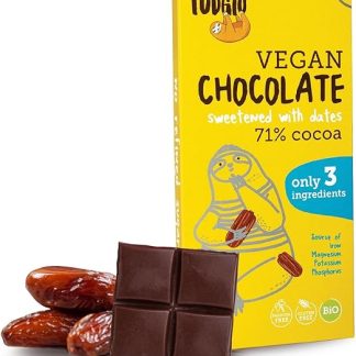 СУПЕР ФУДЖИО Органический шоколад, подслащенный финиками, 80 г