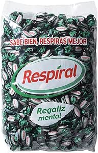 Cadburry - Caramelos respiral regaliz ментоловая больса 1 кг (около 300 ед.)