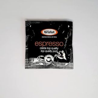 Кофейные подушечки Bristot для эспрессо-машин - 150 штук, коричневые.