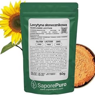 Порошок подсолнечного лейцина 50 г – натуральный эмульгатор без глютена.