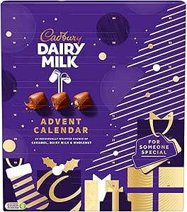 Адвент-календарь Cadbury Dairy Milk Chocolate Chunks, 258 г