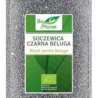 Органическая черная чечевица Белуга, 1 кг - Bio Planet