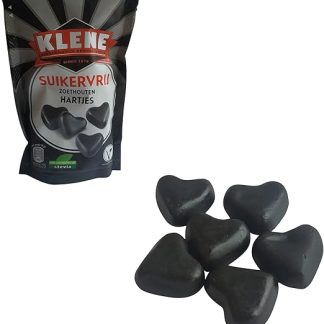 Klene Drop Zoethouten Hartjes солодка без сахара Нидерланды 105 г