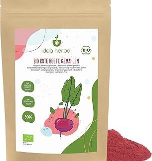 Порошок органической свеклы 500 г, молотая сушеная свекла, безглютеновый порошок