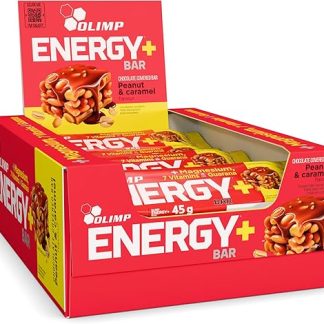 Протеиновый батончик Olimp Energy + с арахисовой карамелью, 20 x 45 г