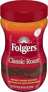 Растворимый кофе Folgers Classic Roast 226 г (растворимый кофе Folgers Classic Roast)