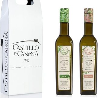 Кастильо де Канена | Reserva Familiar - Оливковое масло Extra Virgin - 2 бутылки по 500 мл Arbequina и Picual