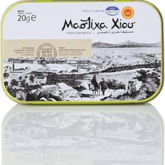 Мастика (мастиха) с острова Хиос, 100% PDO (кристаллическая смола, 20 г (S) коробка)