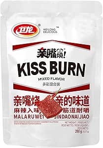 Weilong Kiss-Burn – Безглютеновые закуски с разными вкусами – Китайские соевые и тофу закуски – OG ASIA – 260 г