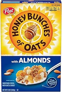 Овсяные хлопья Post с медом и миндалем, 14,5 унций.