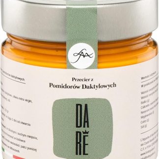 Томатно-финиковый соус 210 г, ручная работа, 100% итальянские ингредиенты, без консервантов, без добавления сахара, традиционная итальянская кухня, от шеф-повара и обладателя престижной звезды Мишлен.