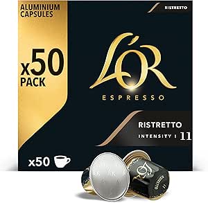 Капсулы Lor L или Espresso Ristretto, 50 штук, 260 г – упаковка из 50 капсул