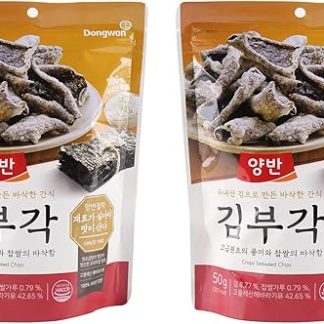 [Донвон] Закуска из морских водорослей (нори) 50 г × 2 / Корейская еда / Корейские морские водоросли / Закуски из морских водорослей (прямая доставка за границу)