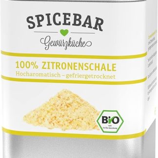 Лимонный порошок Spicebar, сублимированный, очень ароматный, органический (1 x 35 г)