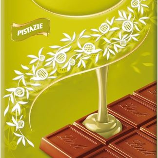 Шоколад Lindt LINDOR с фисташками плитка 100 г изысканный цельный молочный шоколад с невероятно нежной фисташковой начинкой шоколадная плитка подарок