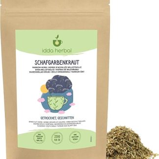 Травяной чай из тысячелистника IDDA, 250 г, сушеный и измельченный тысячелистник для травяных настоев.