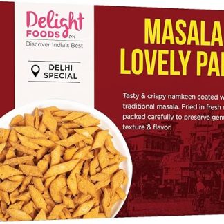 Delight Foods Lovely Masala para (300 г) | хрустящие | закуски масала | индийские закуски