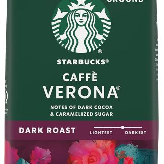 Молотый кофе Starbucks Verona Dark Roast, 18 унций (1 упаковка)
