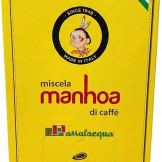 Кофе MANHOA PASSALACQUA - насыщенный вкус - упаковка из 150 капсул