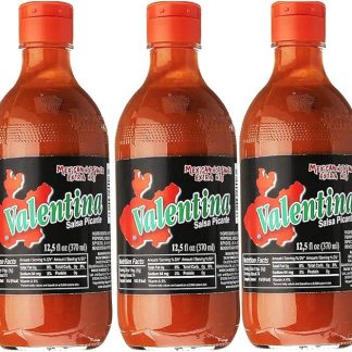 Острый мексиканский соус Valentina Salsa Picante (черный) - 370 г (упаковка из 3 шт.)