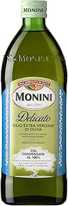 Оливковое масло первого холодного отжима Monini Delicate Extra Virgin - 1 бутылка 1000 мл