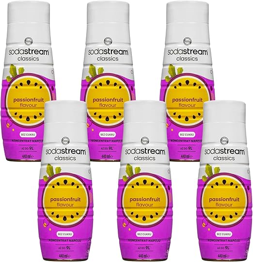 Концентрат сиропа маракуйи Maracuja для воды Sodastream 6x (440 мл)