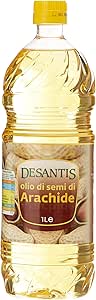 Арахисовое масло 1 литр, итальянское арахисовое масло Desantis