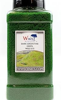 WWScenics Темно-зеленые мелко расправленные листья, 1000 мл WSLF-015