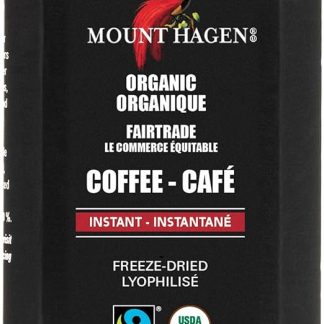 Органический и произведенный по принципам справедливой торговли растворимый сублимированный кофе Mount Hagen, 100 г
