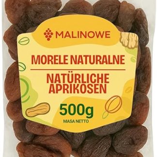 Сушеные абрикосы со вкусом малины, 500 г, натуральный темный цвет.