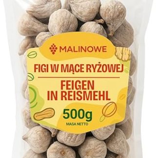 Сушеные инжир с малиной в рисовой муке, 500 г, премиум-качество.