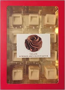 Безлактозная альтернатива белым пралине с нугой и марципаном (VEGANE SCHOKOLADEN-MANUFAKTUR) 200г