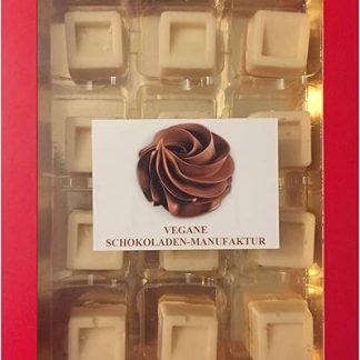 Безлактозная альтернатива белому пралине с марципаном (VEGANE SCHOKOLADEN-MANUFAKTUR) 200г
