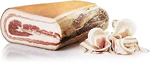 Pancetta Steccata, Бекон в латах, Слайс, Салуми Пазини, 500 гр