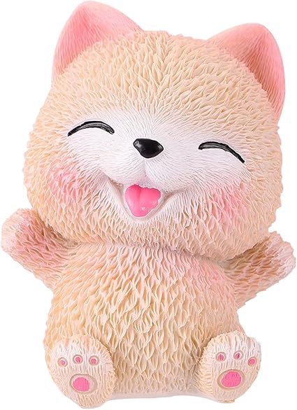 BESPORTBLE 1 Адет Севимли Отуран Кеди Речине Декорасион Эв Сюс Кеди Декорасион Эв Пиширме ичин (Пембе)