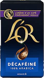 Молотый кофе без кофеина L'Or, 250 г