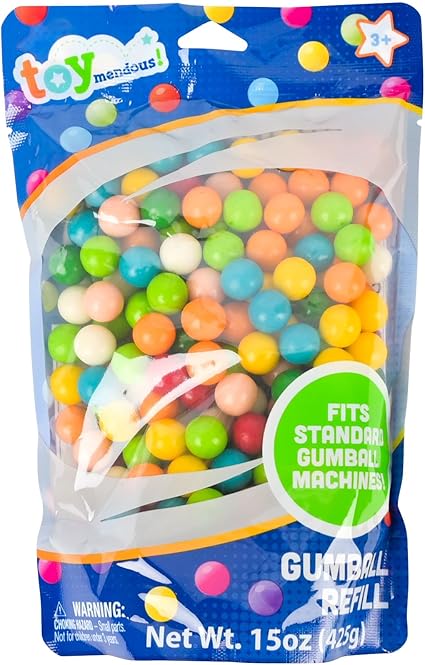 Сменный картридж для автомата по продаже жевательной резинки Sunny Days Entertainment – различные вкусы и цвета.